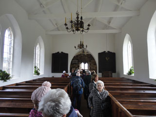 Photo 19  - 2015 St.Helens Church Opening - Note the Belgium Chandeliers - to Illuminate with Candle Light.